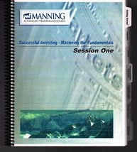 Manning Advanced Training Seminars ( 3 ) Workbooks Sessions One Two &amp; Three - £39.48 GBP