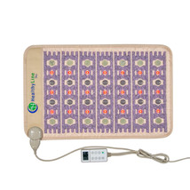 HealthyLine 3220 Electric Infrared Heating Pad Therapy Mat with Amethyst PEMF  - £352.26 GBP