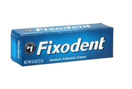 3 Pack of    Fixodent Denture Adhesive Cream, 0.6 oz (17 g) - £10.38 GBP