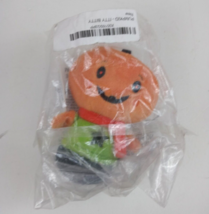 New Hallmark Itty Bittys Pumpkid 4.5&quot; Halloween Mini Bean Bag Plush Sealed - £11.65 GBP