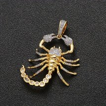 Scorpion Pendant Necklace Personalized Charm for Mens Gifts - $27.85 CAD