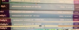 Lot of 7 Sotheby&#39;s Catalogs London Impressionist &amp; Modern Art 2001-2002 - £51.14 GBP