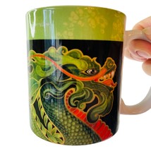 Celestial Seasonings Green Tea Serpent Coffee Tea Mug 2009 - £13.43 GBP