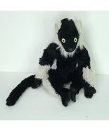 Wild Republic Lemur Plush Grey Black 14&quot; Realistic Stuffed Animal Yellow... - $25.73