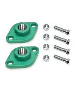 1" Threaded Cast Iron Circulator Pump Flange (Pair) Taco, Grundfos, B&amp;G ... - $24.95