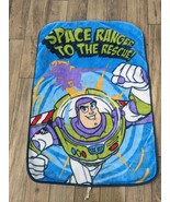 Disney Toy Story Buzz Lightyear Blanket Plush Throw Space Ranger to the ... - $34.17 CAD