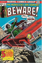 Beware! Comic Book #2, Marvel Comics 1973 VERY FINE- - £11.78 GBP