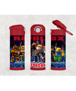 Personalized Roblox 12oz Kids Stainless Steel Water Bottle Tumbler - £17.38 GBP