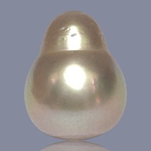 Giant Drop 16.5 x 20.8mm 36.6 Carat Deep Gold Philippines South Sea Loose Pearl - $740.52