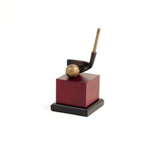 Bey Berk 9&quot; Golf Club Head Sculpture on Burl Wood Base - €68,24 EUR