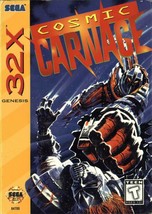 Cosmic Carnage - Sega Genesis Mega Drive Video Game32X Project Mars Video Game  - £21.74 GBP