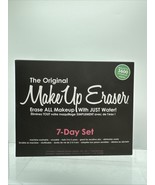 The Original Makeup Eraser 7 Day Set &amp; Bonus Laundry Bag Towel 5in x 4in... - $15.29
