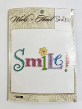 Smile! Cross Stitch Kit Works Of Heart Leisure Arts (Brand New Sealed) - £10.06 GBP