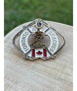 Lions Club Lapel Pin Toronto A7 Beaches Drug Free Canada Vintage - $35.29 CAD
