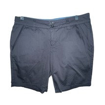 Toad &amp; Co Women Gray Blue Letty Shorts Size 6 Chino Cotton 7” Inseam Out... - $14.71