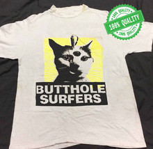 Rare 1990 Butthole Surfers Short Sleeve White Size S -5XL Shirt SP8475 - £11.83 GBP+