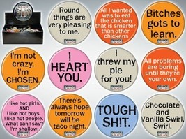 Orange Is The New Black TV Metal Photo Button Assortment of 144 LICENSED... - $77.39