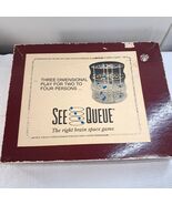 Vintage See Queue The Right Brain Space Game three dimensional play COMP... - €111,63 EUR