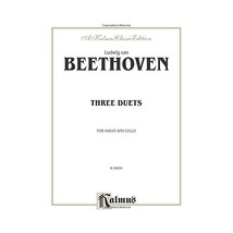 Three Duets for Violin and Cello (A Kalmus Classic Edition) Beethoven/ Ludwig va - $10.00