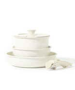 Carote Nonstick Cookware Sets with Detachable Handle, 5 Pcs Granite Non Stick Po - £40.05 GBP