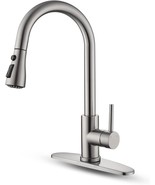 TIAHYLLE Faucet with Pull Down Sprayer Multitask Mode Single Handle High... - $40.05
