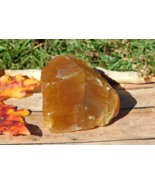 Natural Honey Calcite from Mexico 1lb + for Energy Healing Meditation Display - $26.00