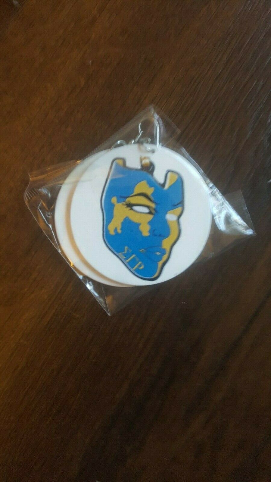 Sigma Gamma Rho Sorority wooden style Earrings 1922 - $9.80