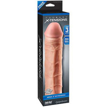 Pipedream Fantasy X-tensions Mega 3 in. Extension Beige - £43.92 GBP