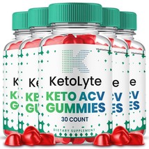 KetoLyte ACV Gummies, Apple Cider Vinegar, Max Strength (5 Pack) - £44.23 GBP