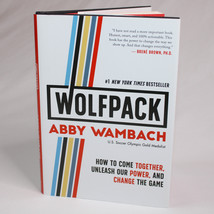 SIGNED Abby Wambach Wolfpack USA Olympic Soccer Star  Hardback Book With DJ 2019 - £30.79 GBP