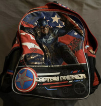 Marvel Captain America Civil War Uniform Backpack Bag Built-Up Utility Straps - £12.00 GBP