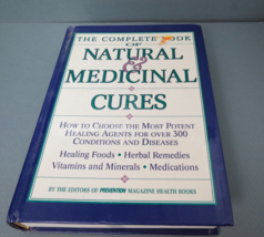 The Complete Book of Natural and Medicinal Cures 1994 Hardcover Extensive Index - £5.07 GBP