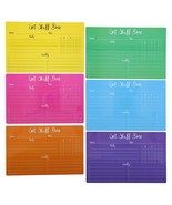 6 Pack Dry Erase Chore Chart For Kids Adults In 6 Colors, Weekly Daily 1... - £31.59 GBP