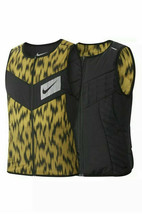 Nike CU6058-010 AeroLayer Wild Run Reversible Gilet Vest Black/Yellow ( L )  - £116.99 GBP