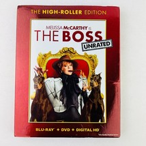 The Boss Unrated High Roller Edition Blu-ray / DVD Melissa McCarthy - £6.68 GBP