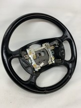 94 95 96 97 Ford Thunderbird Cougar Steering Wheel Assembly Black Leather Wrap - £68.11 GBP