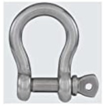 N100-347 3/16&quot; SS Anchor Shackle - Quantity 1 - £14.13 GBP