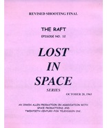 1965’s LOST IN SPACE: THE RAFT Episode #12 TV series script - $35.07 CAD