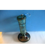 Bird Feeder Hummingbird Green Glass Bottle Plastic Base Woodstream Corp ... - $15.61 CAD