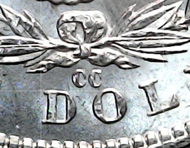 Morgan Dollar 1883 CC  AA21-1107   - $575.95