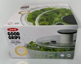 Oxo Good Grips Little Salad &amp; Herb Spinner - New in Box - £20.29 GBP