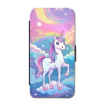 Cartoon Unicorn Samsung Galaxy A41 Flip Wallet Case - £14.97 GBP