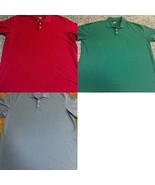 Foundry Polo Shirt 3XLT Tall Short Sleeve Collared Cotton Mens - £9.84 GBP