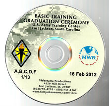 Basic Combat Training Graduation Ceremony Fort Jackson South Carolina dvd image 2