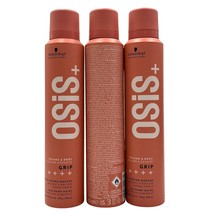 Schwarzkopf OSiS+ Grip Extra Strong Mousse 6.76 oz-3 Pack - £53.33 GBP