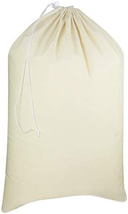 COTTON CRAFT Extra Large Laundry Bags - Heavy Duty Cotton Canvas Drawstring Clos - £10.18 GBP