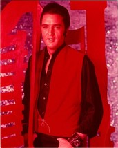 Vtg Elvis Presley 8 X 10 Dapper Elvis In Red - £14.58 GBP