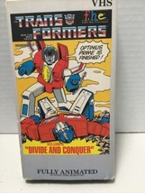 Transformers Vol. 5 Divide &amp; Conquer Rare &amp; OOP Cartoon Original F.H.E. VHS - £10.01 GBP