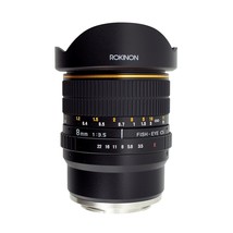 Rokinon FE8M-NEX 8mm f/3.5 Fisheye Lens for Sony E-Mount Cameras (NEX and VG10) - £238.64 GBP