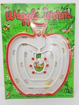 Vintage 1978 WIGGLE WORM  board game maze Smethport No 273 14&quot; jumping bean - $202.64 MXN